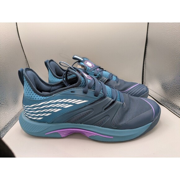 K-Swiss Speed-Trac Blue Purple Mens Tennis Court Shoes 07392 453 SZ 10.5 - Picture 1 of 11
